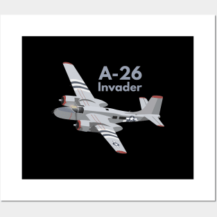 A-26 Invader WW2 Light Bomber Posters and Art